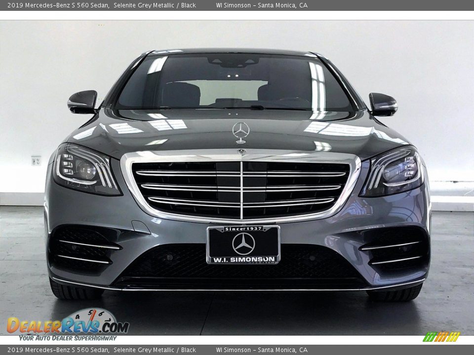 2019 Mercedes-Benz S 560 Sedan Selenite Grey Metallic / Black Photo #2