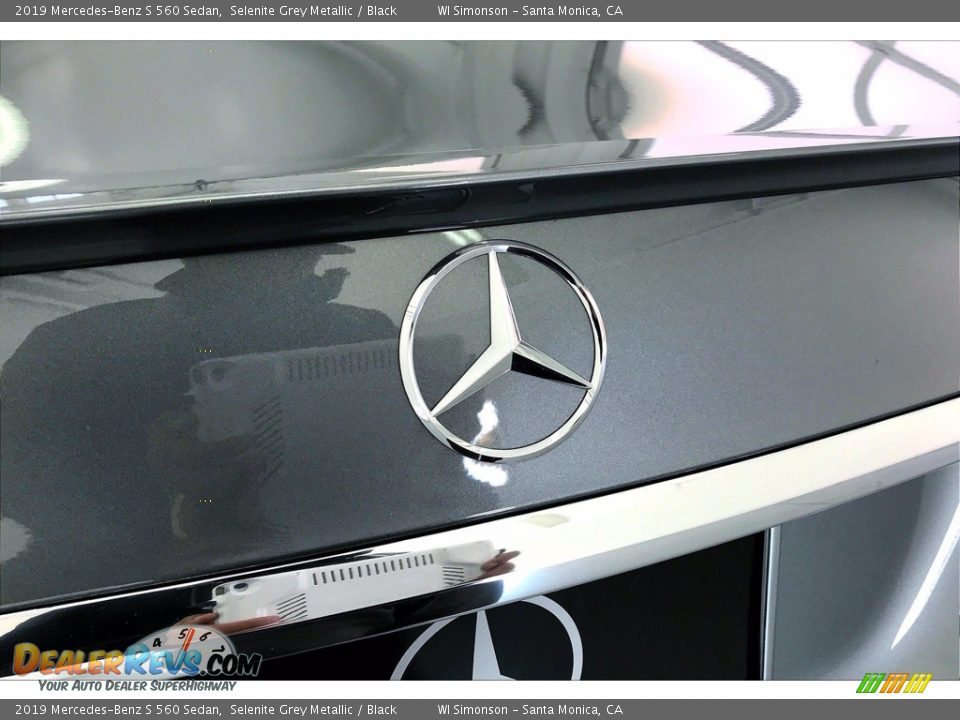 2019 Mercedes-Benz S 560 Sedan Selenite Grey Metallic / Black Photo #7