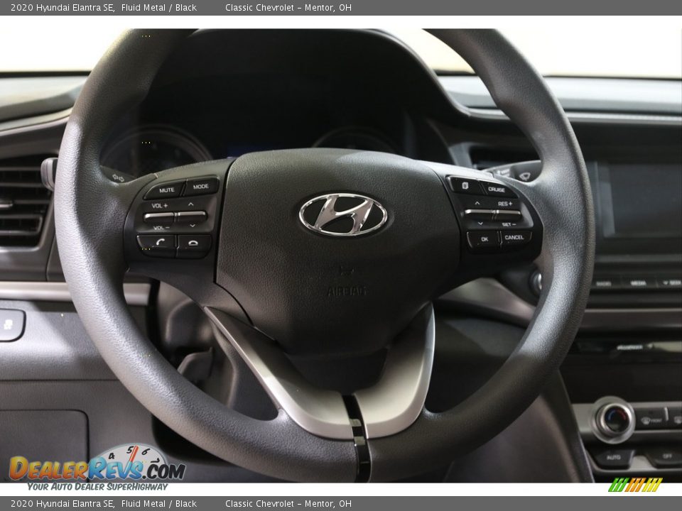 2020 Hyundai Elantra SE Fluid Metal / Black Photo #7