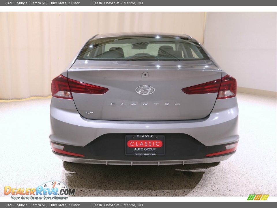 2020 Hyundai Elantra SE Fluid Metal / Black Photo #17