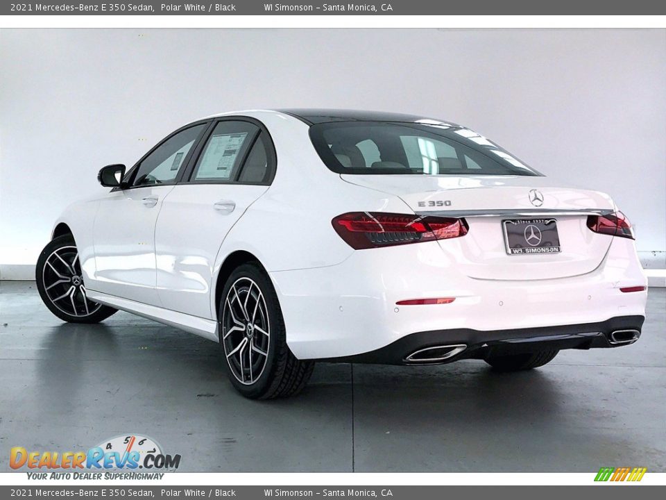 2021 Mercedes-Benz E 350 Sedan Polar White / Black Photo #2