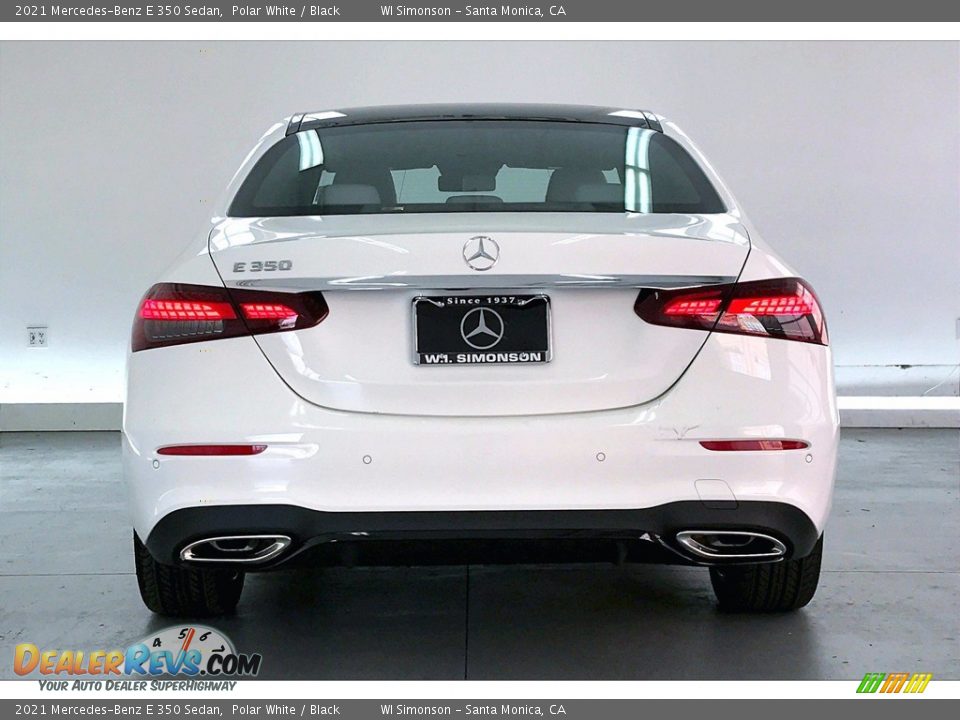 2021 Mercedes-Benz E 350 Sedan Polar White / Black Photo #3