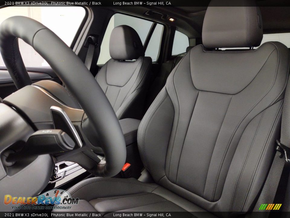 2021 BMW X3 sDrive30i Phytonic Blue Metallic / Black Photo #13