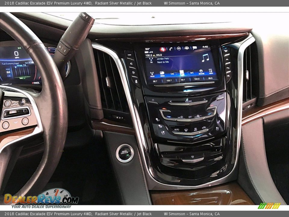 Controls of 2018 Cadillac Escalade ESV Premium Luxury 4WD Photo #5