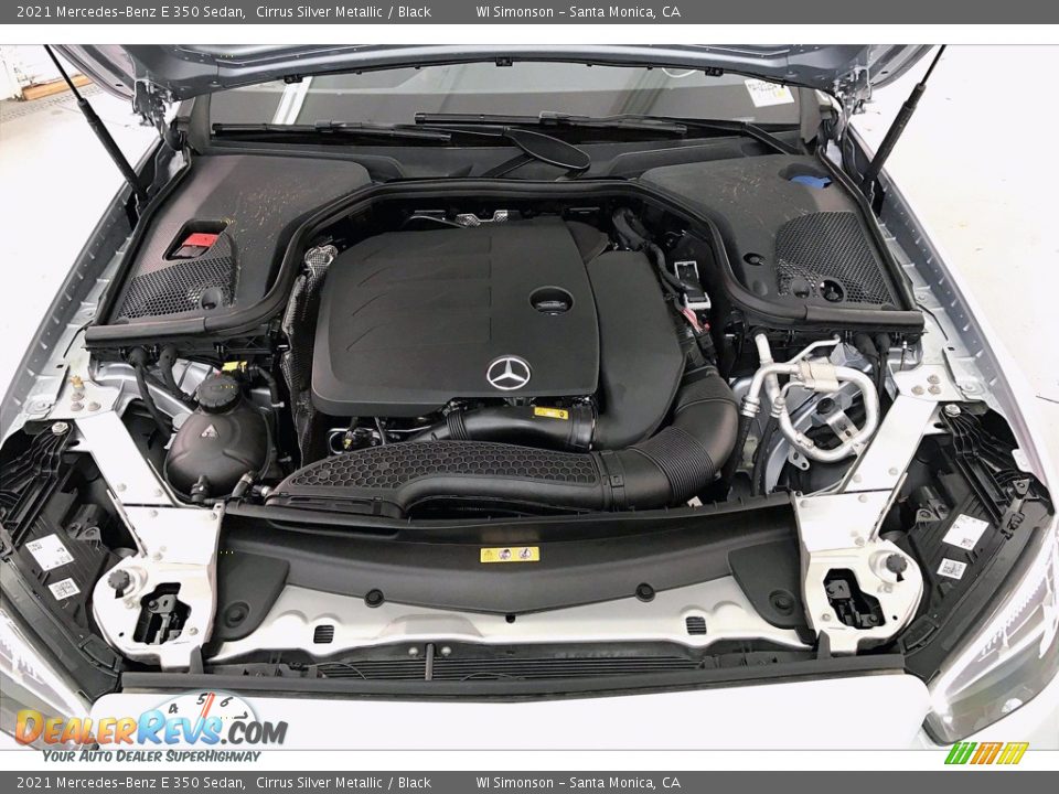 2021 Mercedes-Benz E 350 Sedan Cirrus Silver Metallic / Black Photo #8