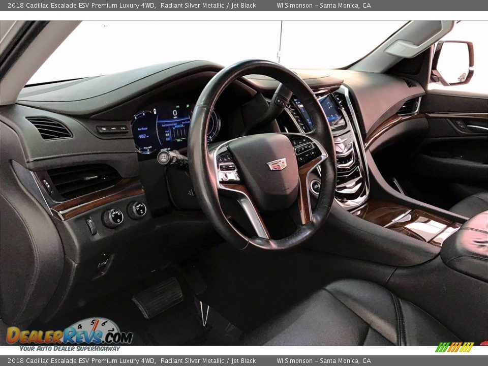 2018 Cadillac Escalade ESV Premium Luxury 4WD Radiant Silver Metallic / Jet Black Photo #14