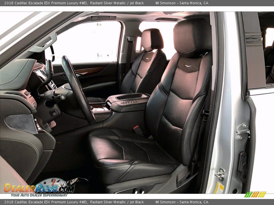Front Seat of 2018 Cadillac Escalade ESV Premium Luxury 4WD Photo #18