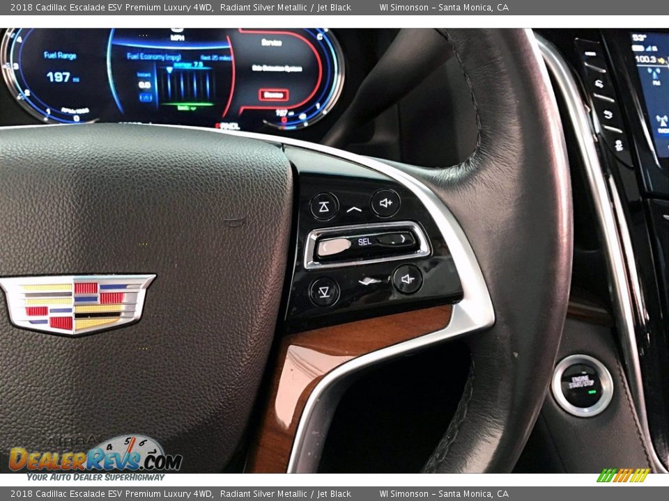 2018 Cadillac Escalade ESV Premium Luxury 4WD Steering Wheel Photo #22