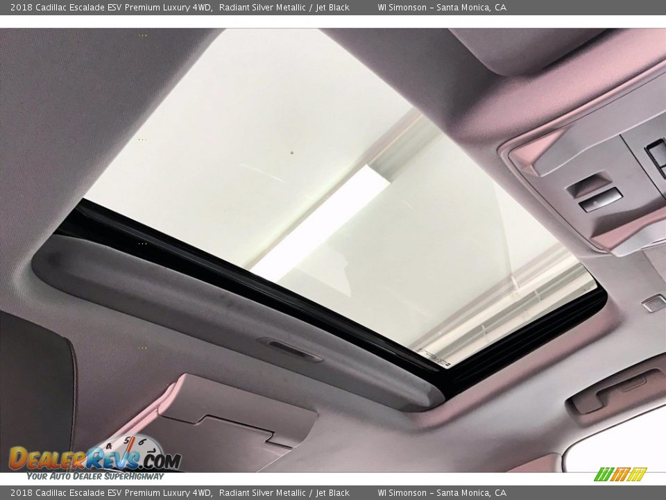 Sunroof of 2018 Cadillac Escalade ESV Premium Luxury 4WD Photo #25