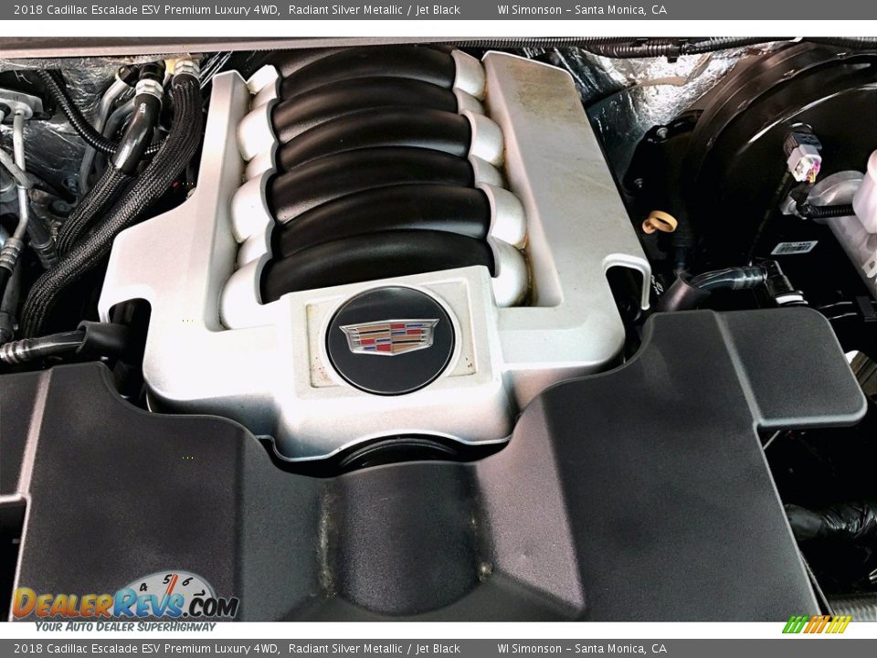 2018 Cadillac Escalade ESV Premium Luxury 4WD 6.2 Liter SIDI OHV 16-Valve VVT V8 Engine Photo #32