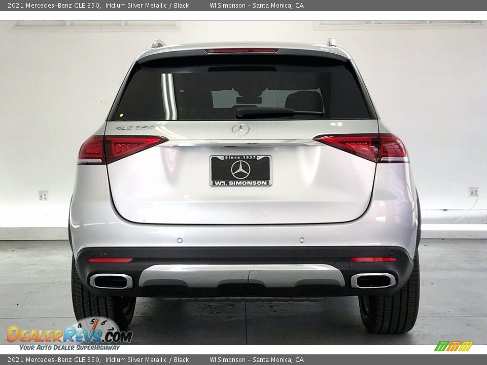 2021 Mercedes-Benz GLE 350 Iridium Silver Metallic / Black Photo #3