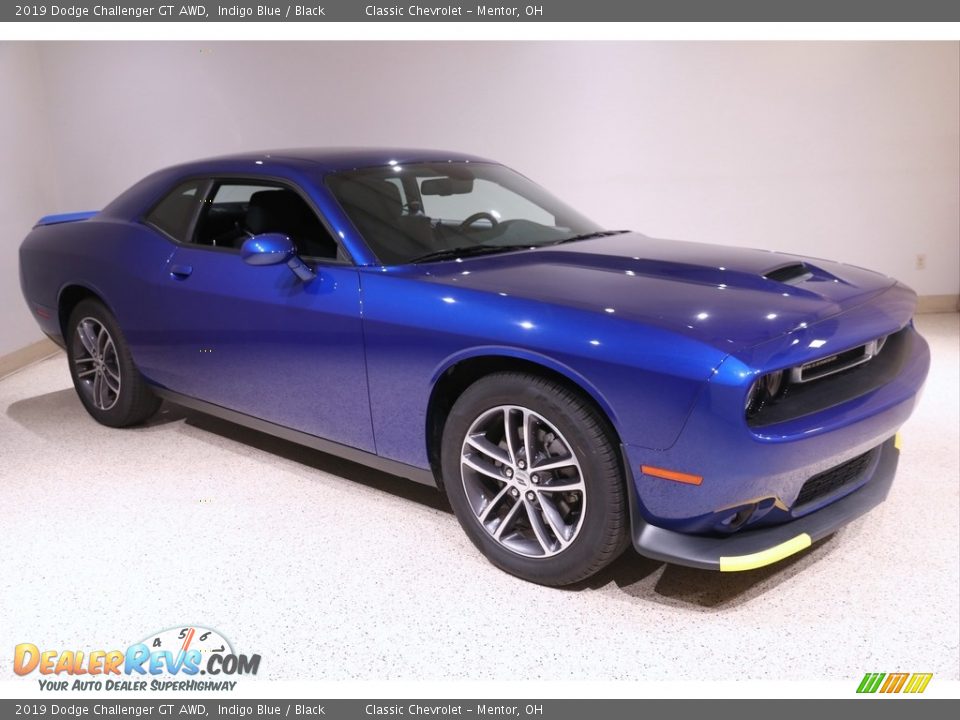 2019 Dodge Challenger GT AWD Indigo Blue / Black Photo #1