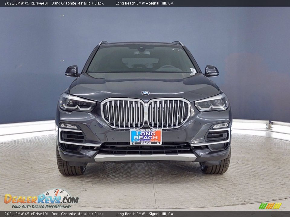 2021 BMW X5 xDrive40i Dark Graphite Metallic / Black Photo #2