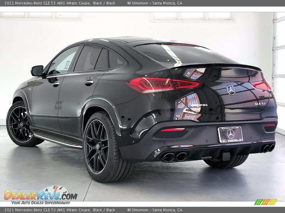 2021 Mercedes-Benz GLE 53 AMG 4Matic Coupe Black / Black Photo #2