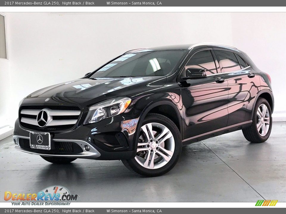 2017 Mercedes-Benz GLA 250 Night Black / Black Photo #12