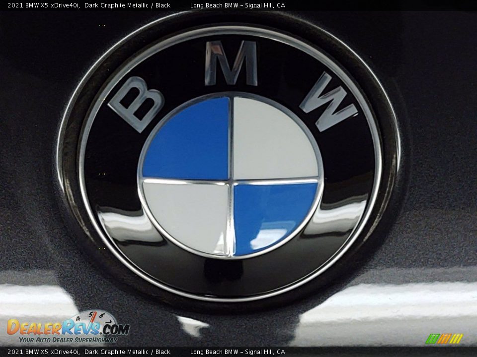 2021 BMW X5 xDrive40i Dark Graphite Metallic / Black Photo #7