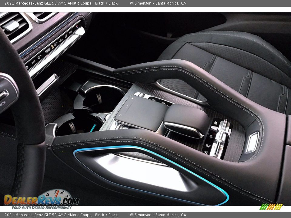 2021 Mercedes-Benz GLE 53 AMG 4Matic Coupe Black / Black Photo #7