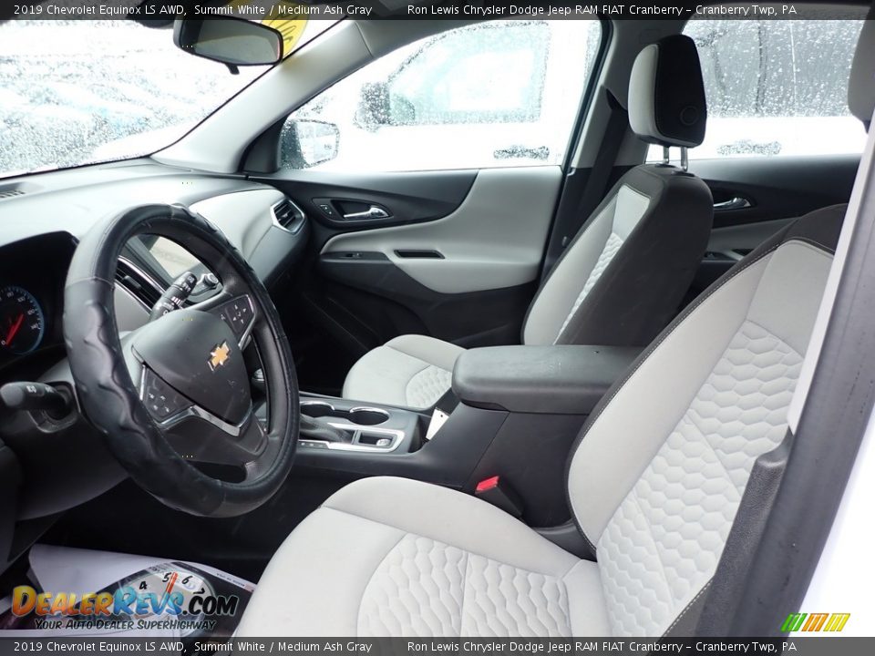 2019 Chevrolet Equinox LS AWD Summit White / Medium Ash Gray Photo #2