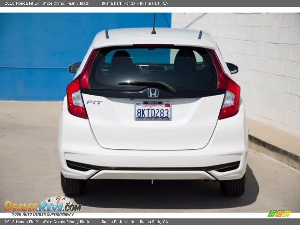 2018 Honda Fit LX White Orchid Pearl / Black Photo #11