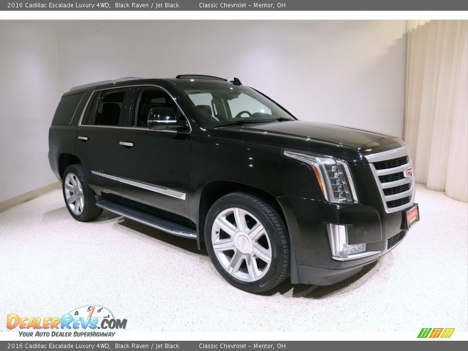 2016 Cadillac Escalade Luxury 4WD Black Raven / Jet Black Photo #1