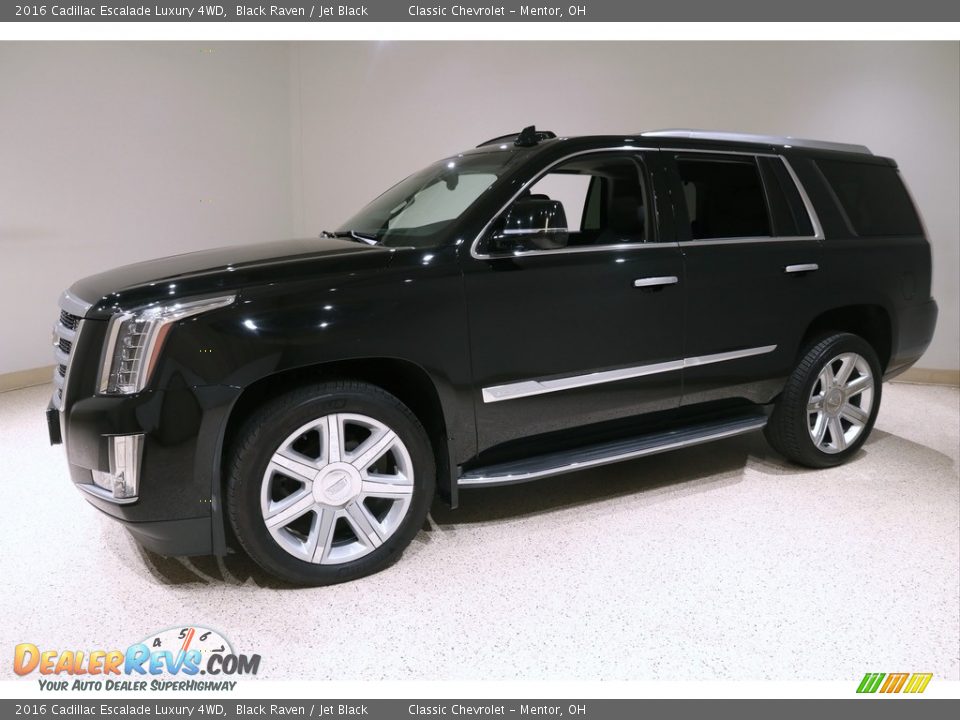 2016 Cadillac Escalade Luxury 4WD Black Raven / Jet Black Photo #3