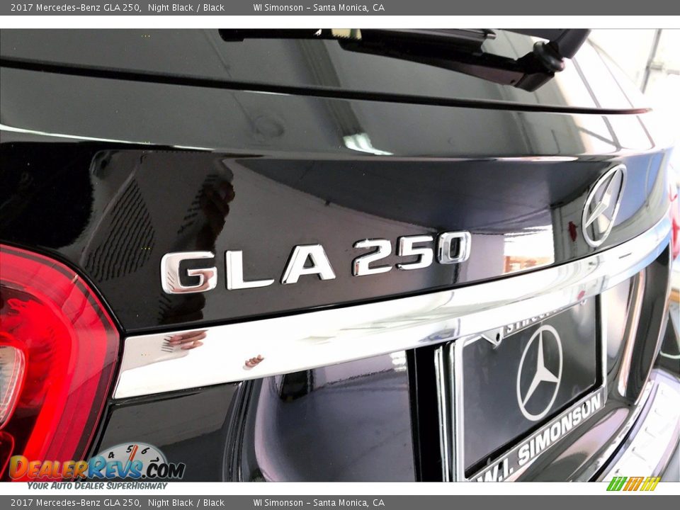 2017 Mercedes-Benz GLA 250 Night Black / Black Photo #31