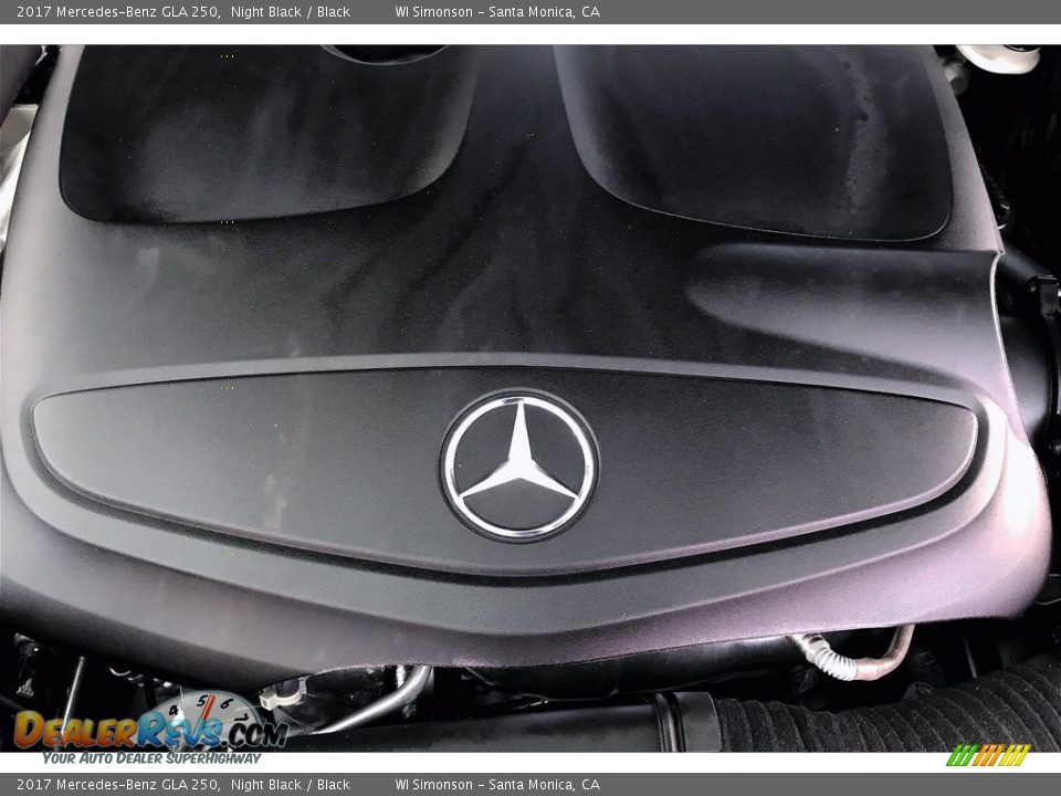 2017 Mercedes-Benz GLA 250 Night Black / Black Photo #32