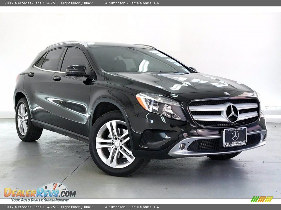 2017 Mercedes-Benz GLA 250 Night Black / Black Photo #34