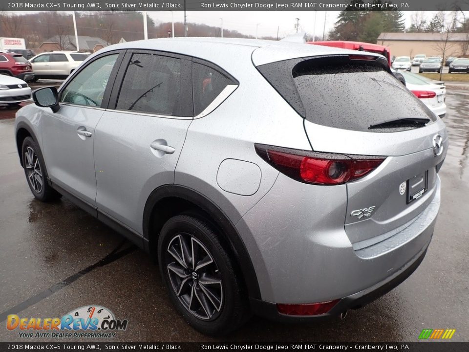 2018 Mazda CX-5 Touring AWD Sonic Silver Metallic / Black Photo #4