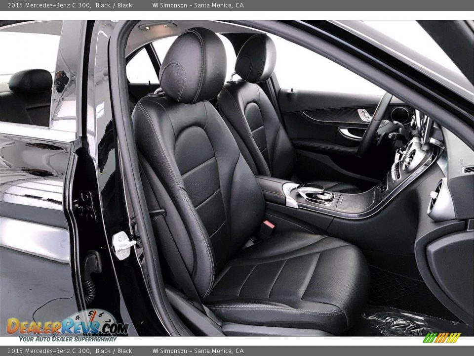 2015 Mercedes-Benz C 300 Black / Black Photo #6