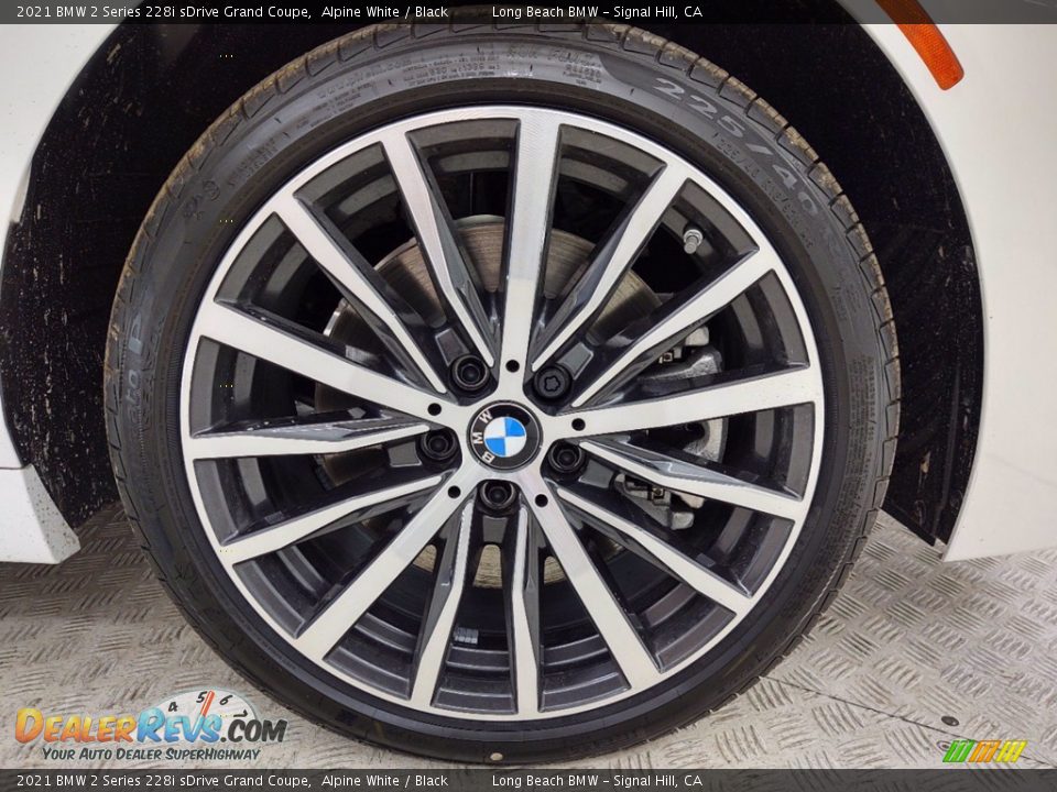 2021 BMW 2 Series 228i sDrive Grand Coupe Alpine White / Black Photo #3