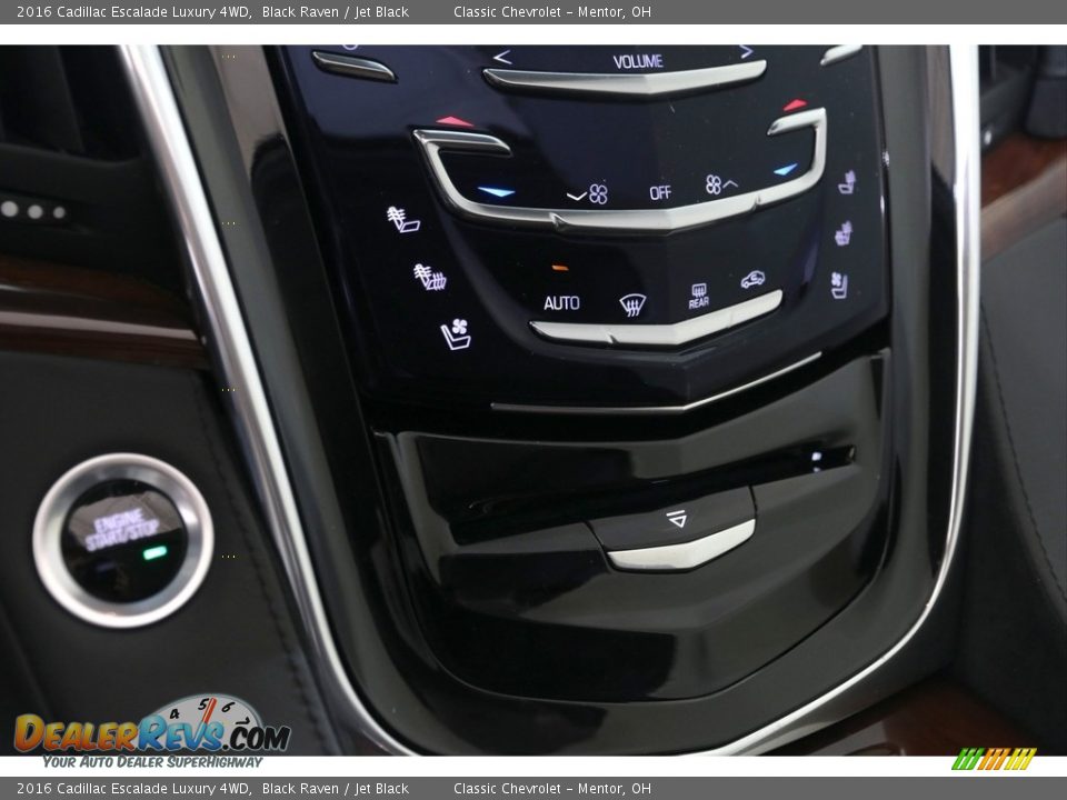 2016 Cadillac Escalade Luxury 4WD Black Raven / Jet Black Photo #26