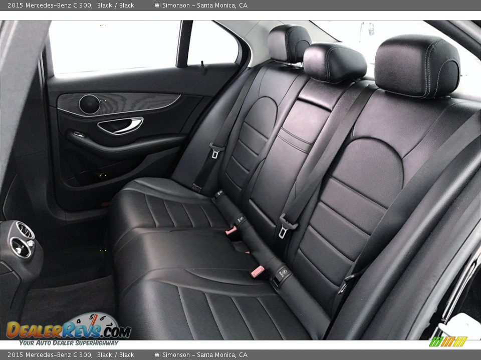 Rear Seat of 2015 Mercedes-Benz C 300 Photo #20