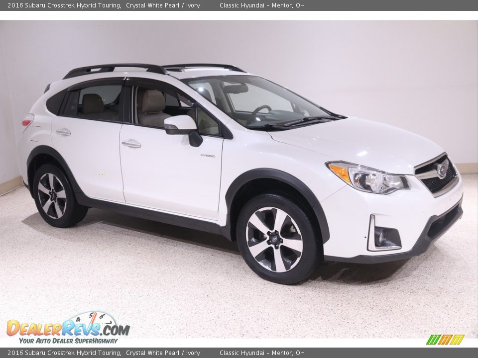 2016 Subaru Crosstrek Hybrid Touring Crystal White Pearl / Ivory Photo #1