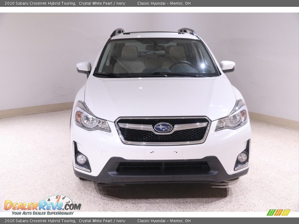 2016 Subaru Crosstrek Hybrid Touring Crystal White Pearl / Ivory Photo #2