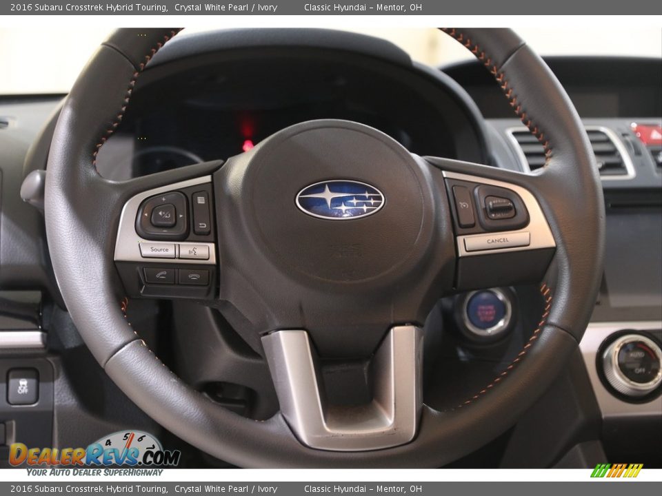 2016 Subaru Crosstrek Hybrid Touring Steering Wheel Photo #7