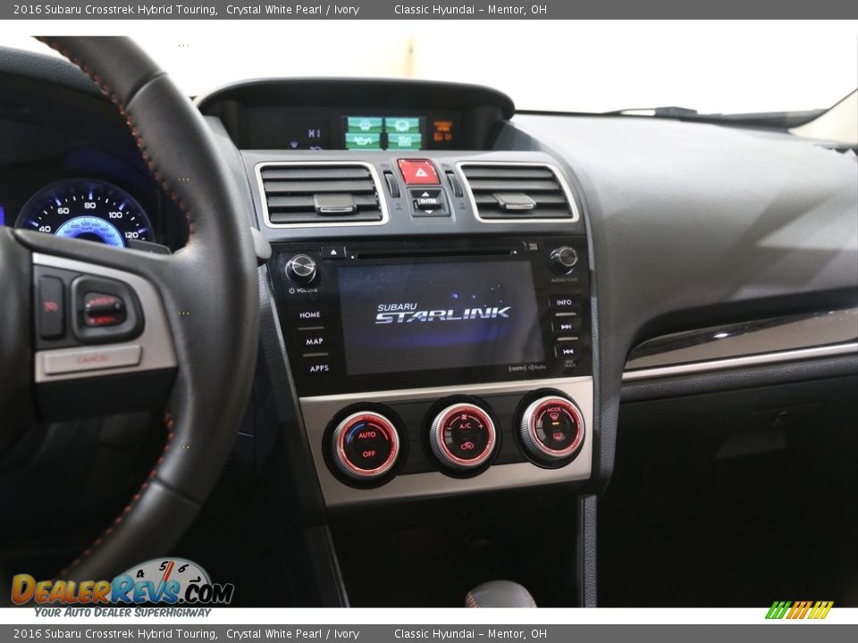 Controls of 2016 Subaru Crosstrek Hybrid Touring Photo #9