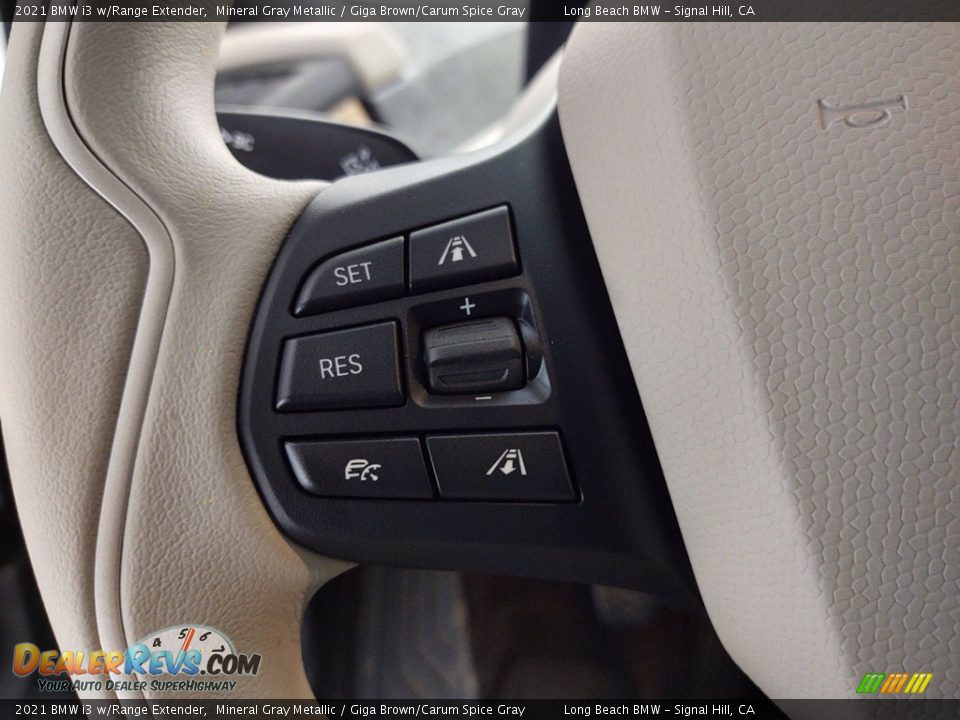 2021 BMW i3 w/Range Extender Steering Wheel Photo #14