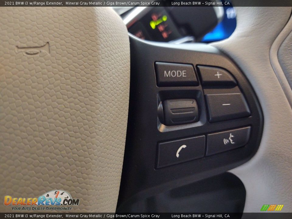 2021 BMW i3 w/Range Extender Steering Wheel Photo #15