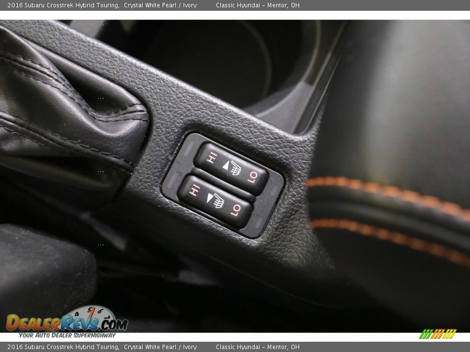 Controls of 2016 Subaru Crosstrek Hybrid Touring Photo #22