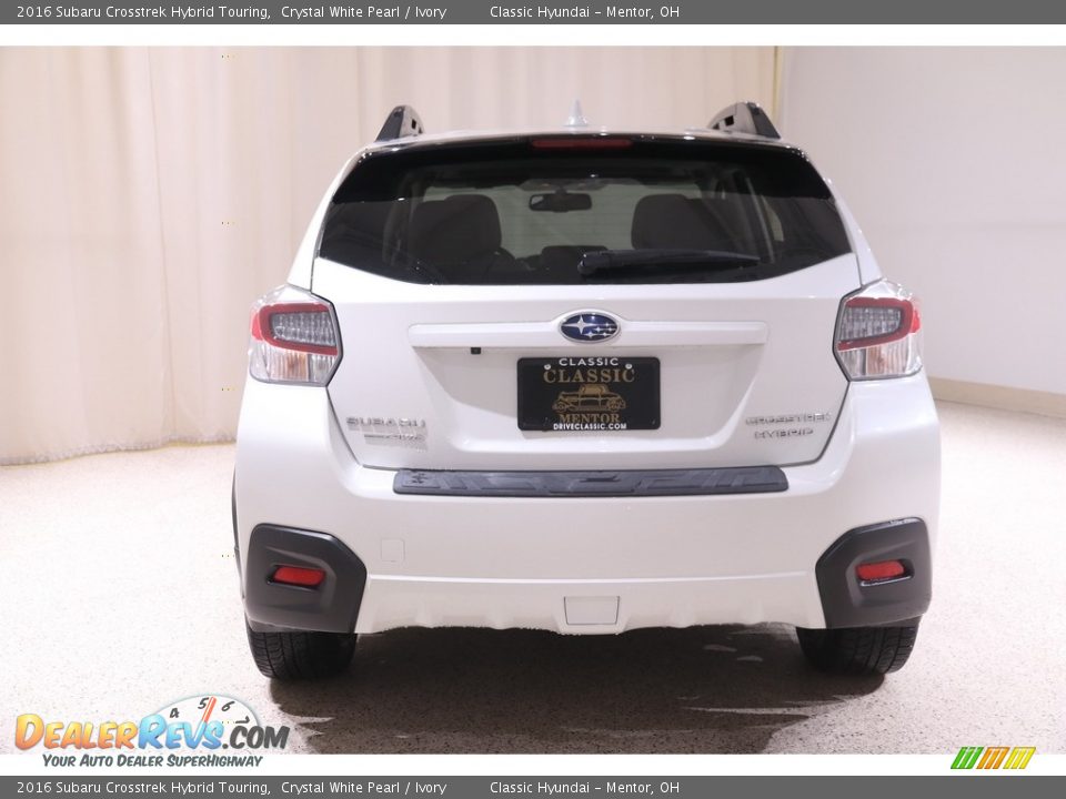 Crystal White Pearl 2016 Subaru Crosstrek Hybrid Touring Photo #26