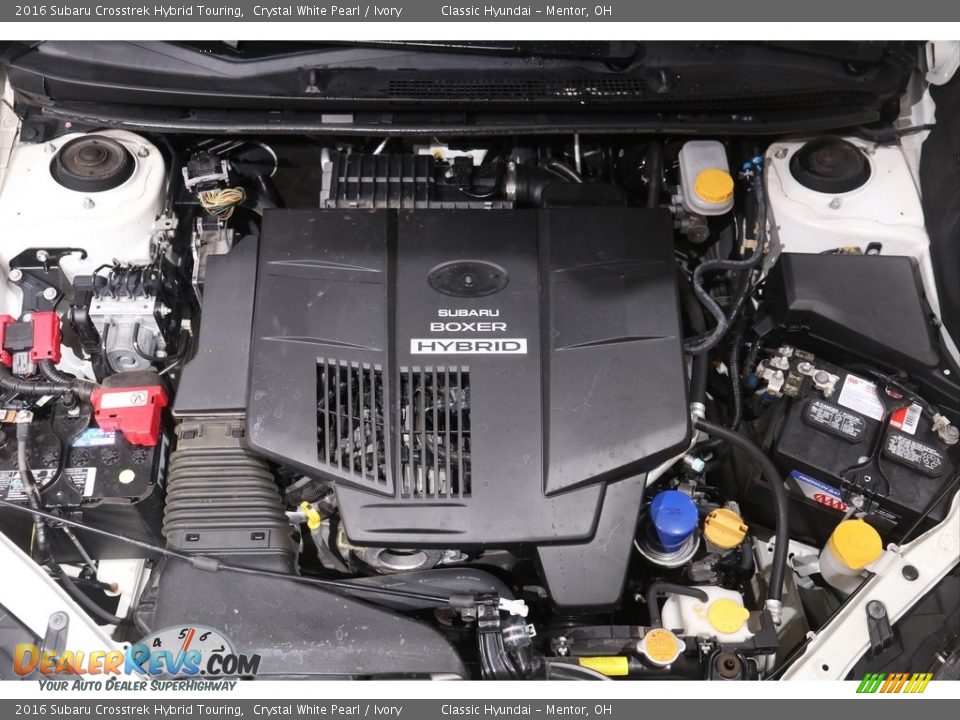 2016 Subaru Crosstrek Hybrid Touring 2.0 Liter DOHC 16-Valve VVT Horizontally Opposed 4 Cylinder Gasoline/Electric Hybrid Engine Photo #27
