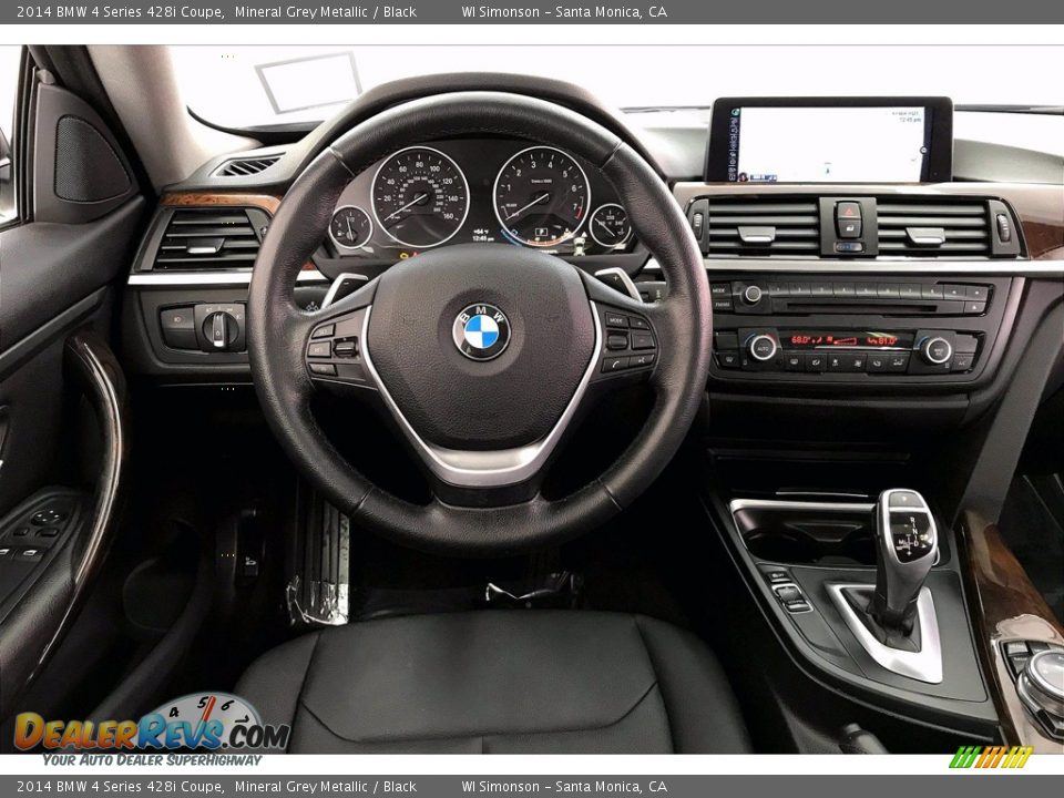 2014 BMW 4 Series 428i Coupe Mineral Grey Metallic / Black Photo #4