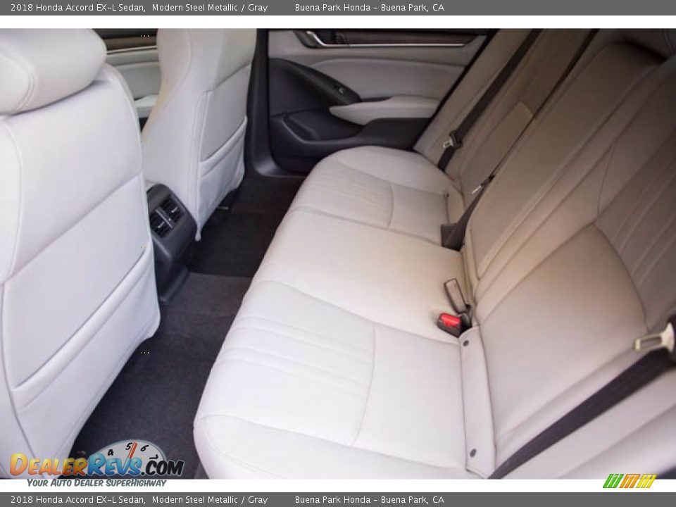 2018 Honda Accord EX-L Sedan Modern Steel Metallic / Gray Photo #4
