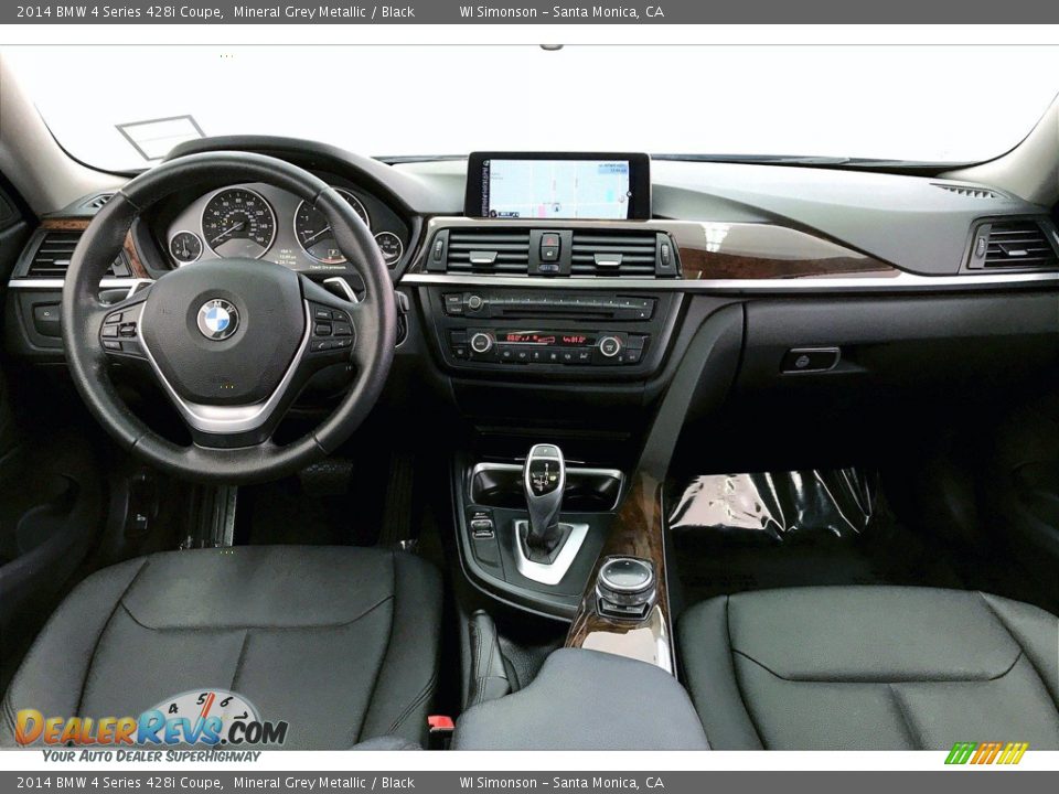 2014 BMW 4 Series 428i Coupe Mineral Grey Metallic / Black Photo #15