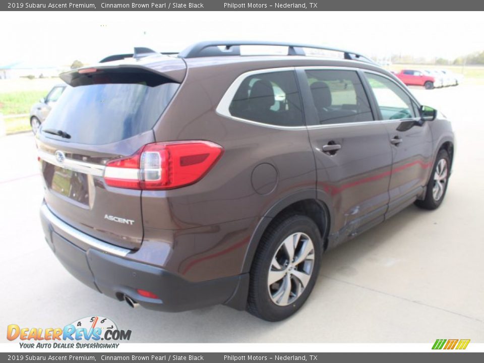 2019 Subaru Ascent Premium Cinnamon Brown Pearl / Slate Black Photo #7