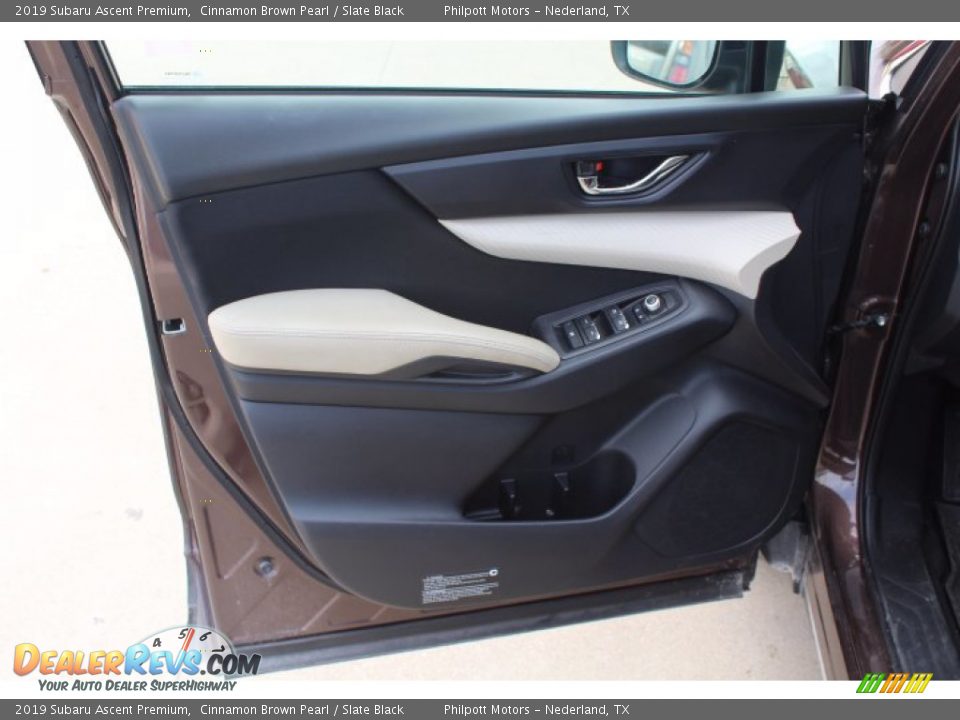 2019 Subaru Ascent Premium Cinnamon Brown Pearl / Slate Black Photo #8