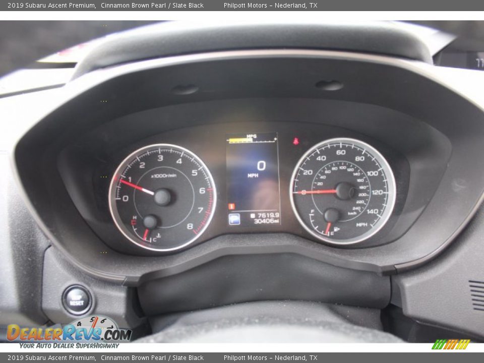2019 Subaru Ascent Premium Cinnamon Brown Pearl / Slate Black Photo #12
