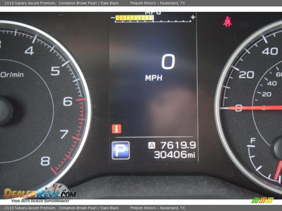 2019 Subaru Ascent Premium Cinnamon Brown Pearl / Slate Black Photo #13