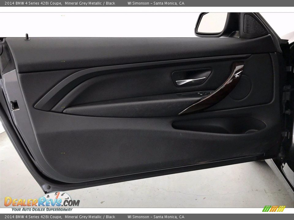 2014 BMW 4 Series 428i Coupe Mineral Grey Metallic / Black Photo #25